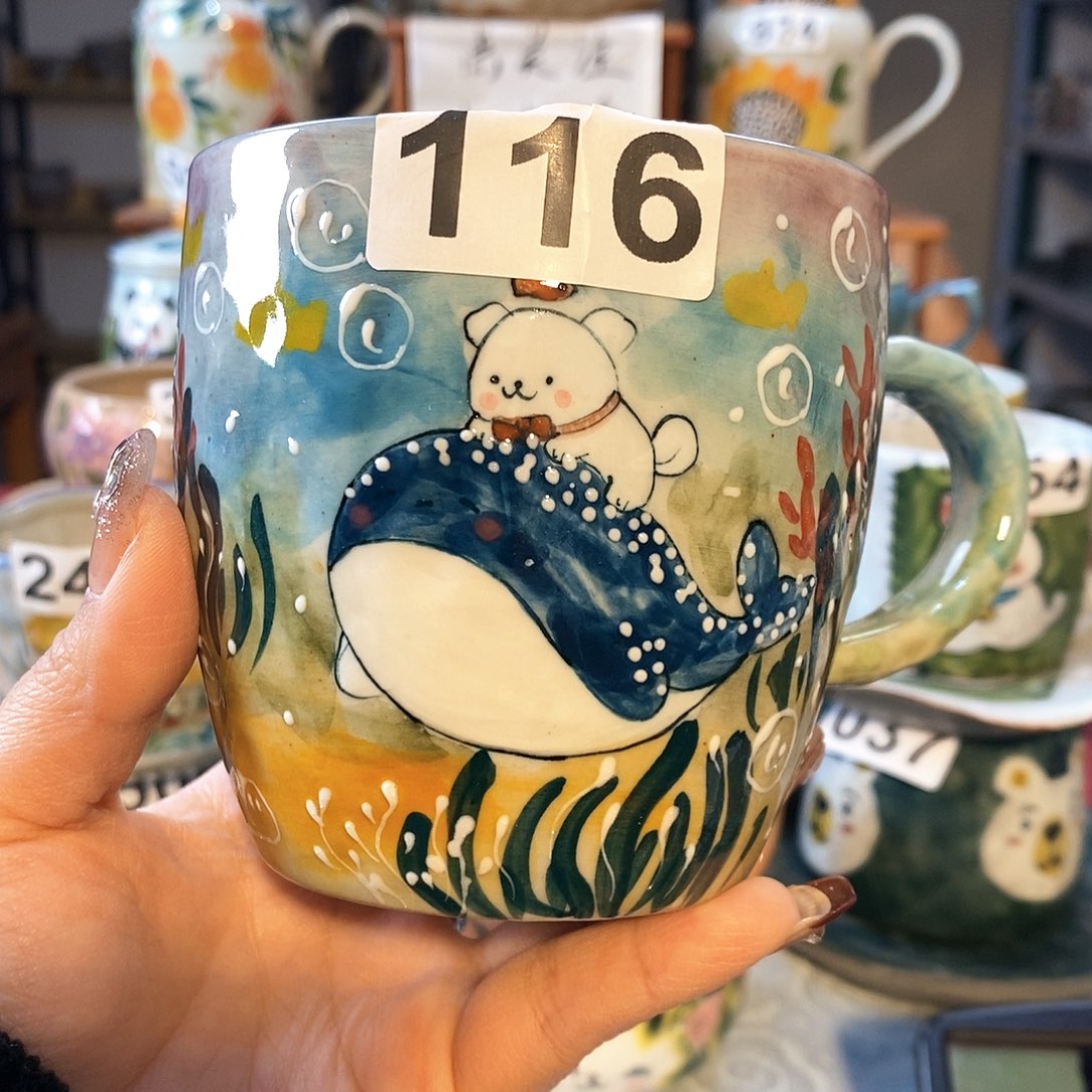 杯景德镇陶瓷手工