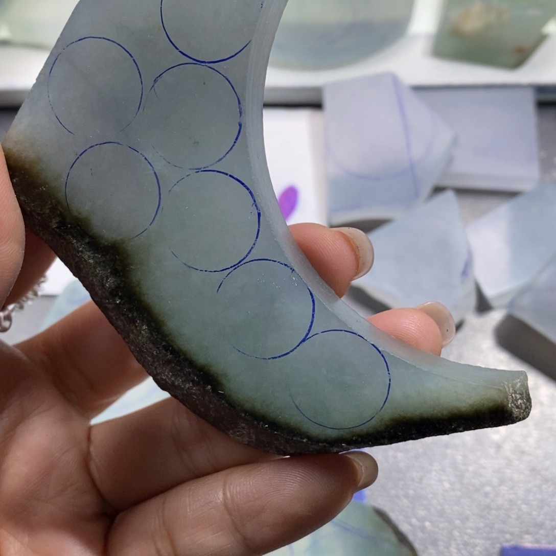 未镶嵌挂件翡翠由*