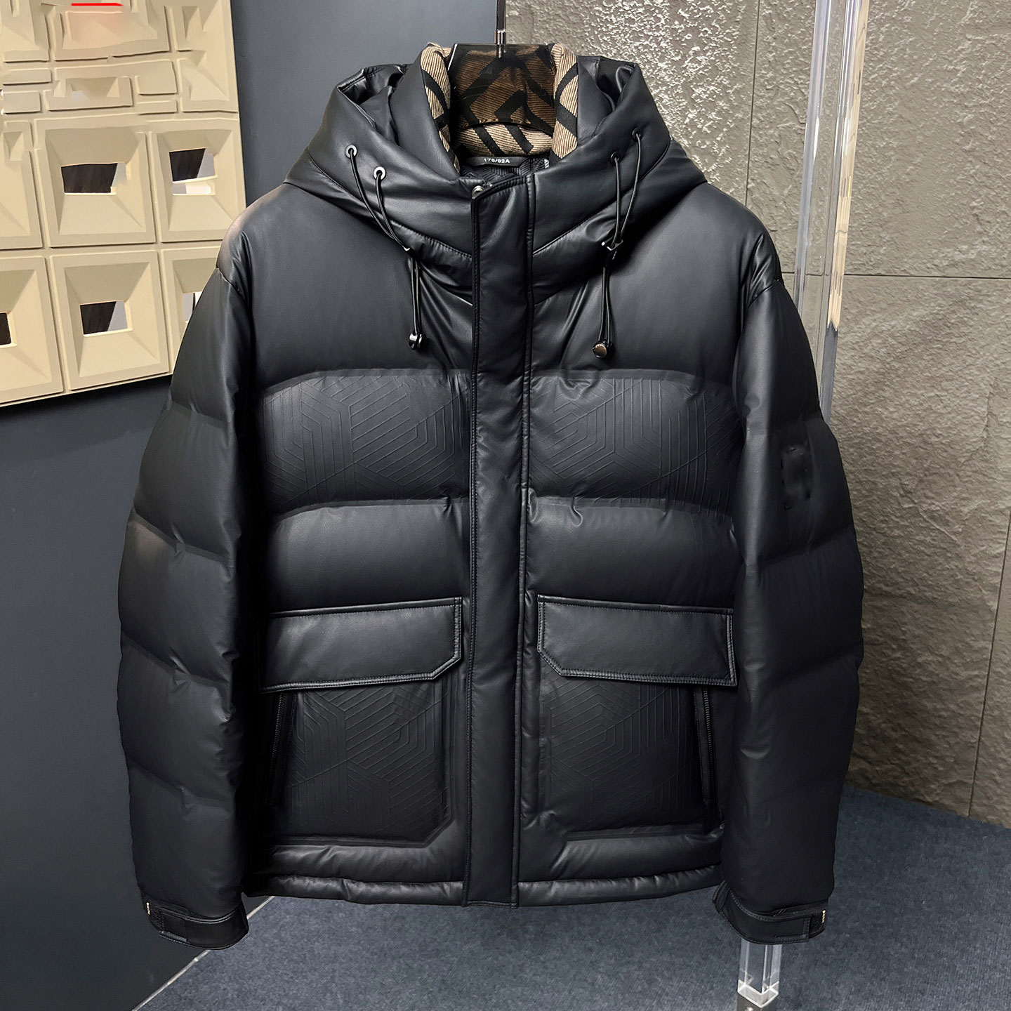 冬季2025新款羽绒服男加厚保暖连帽90鸭绒外套休闲上衣-0785