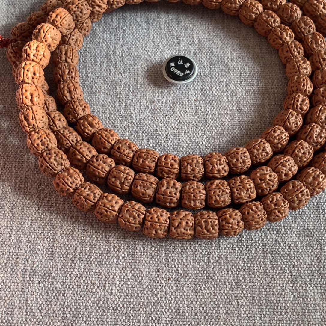 金刚菩提吊坠平头细纹11mm 0989