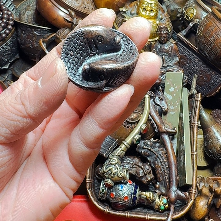 铜器摆件收收藏藏