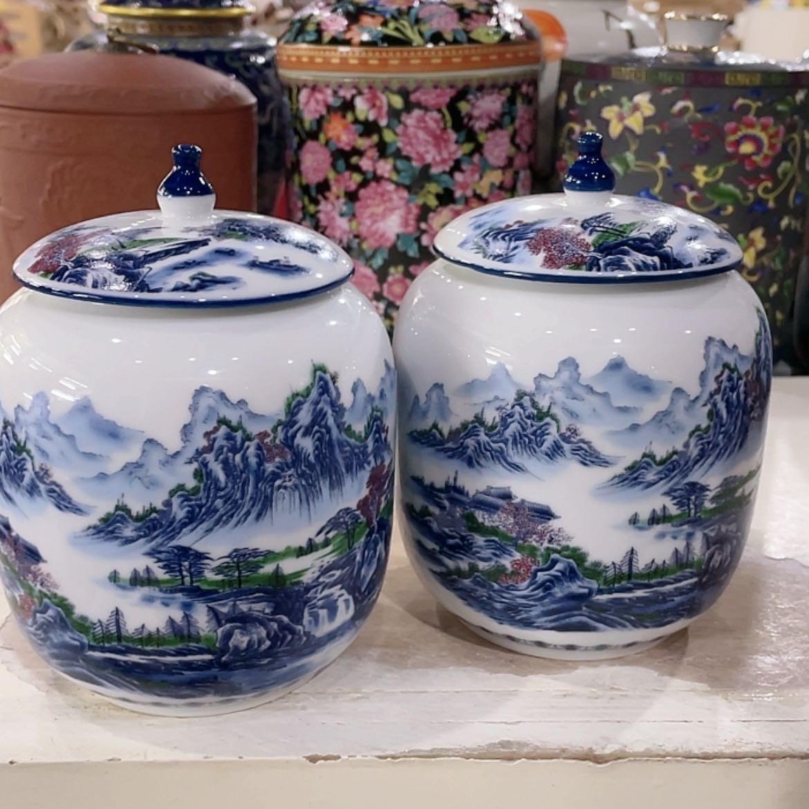 【闪购商品】罐陶瓷茶叶罐密封罐