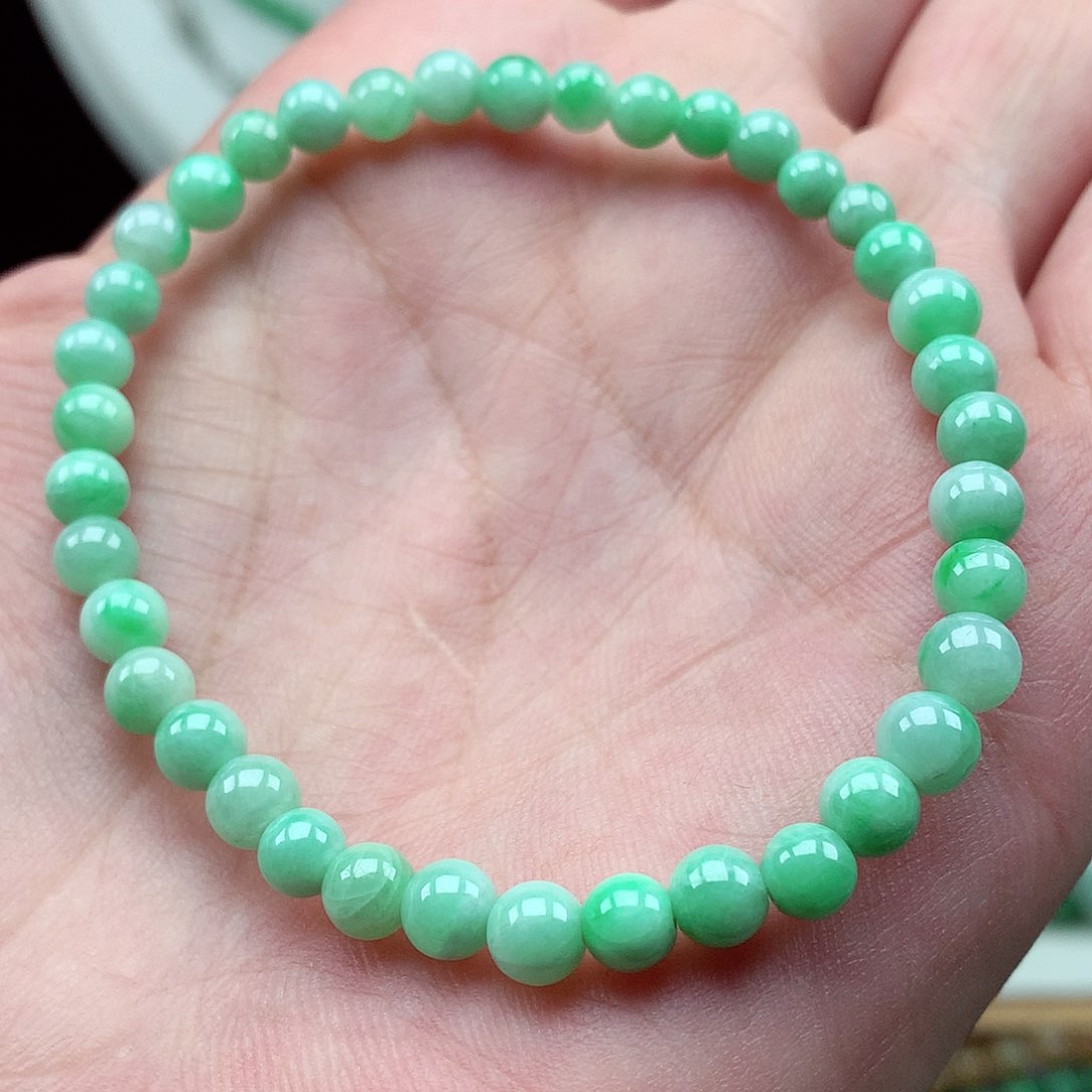 未镶嵌手链翡翠翡翠