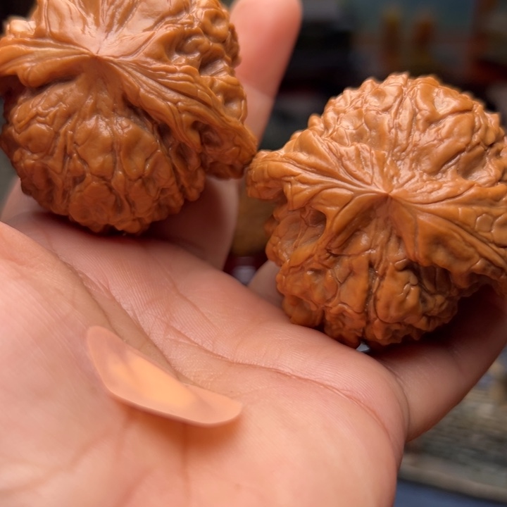 文玩核桃把件小****┛53龙鼎