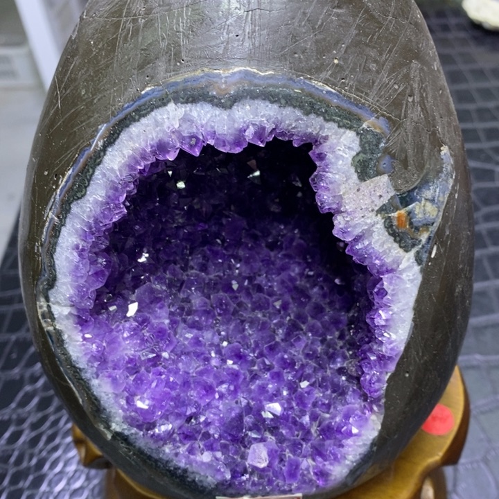 福利紫晶龙蛋未镶嵌水晶