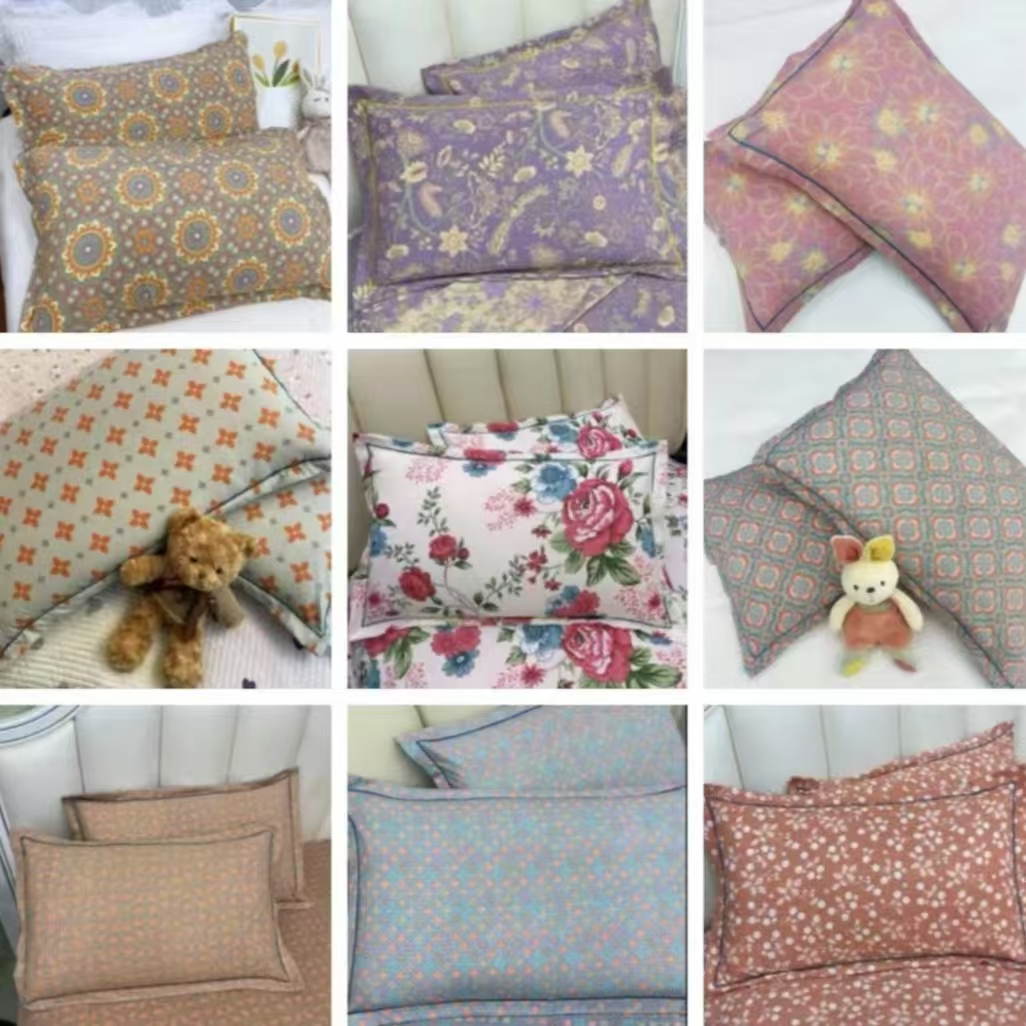 高端精品枕套--颜色按顺序发1