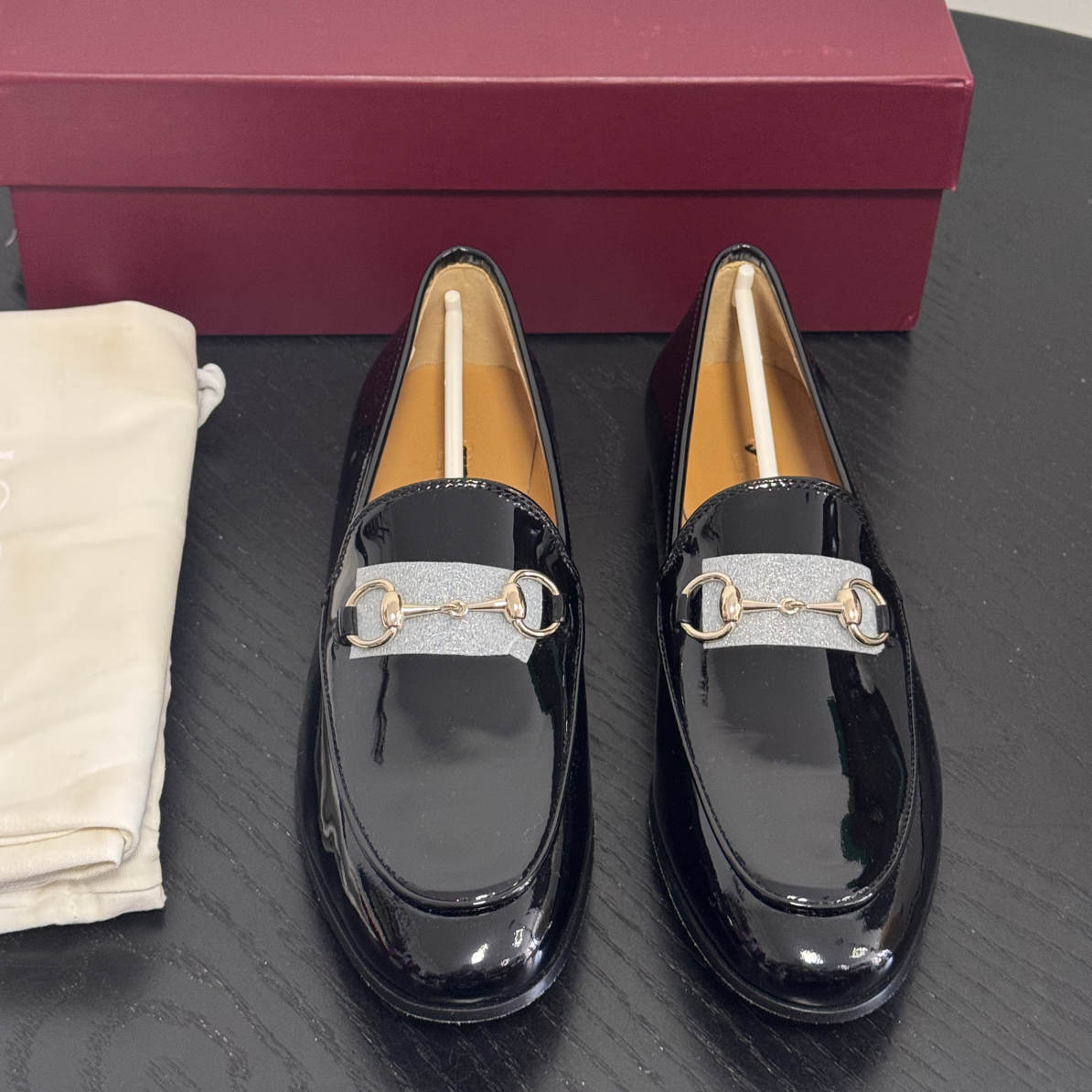 未使用 GUCCI/古驰 Gucci女士马衔扣乐福鞋 37码