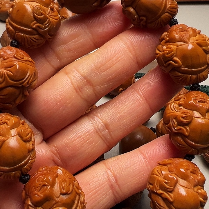 手串/手链橄榄核八方来财