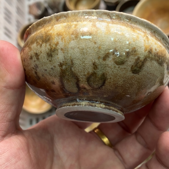 柴烧杯子宝瓶大放漏