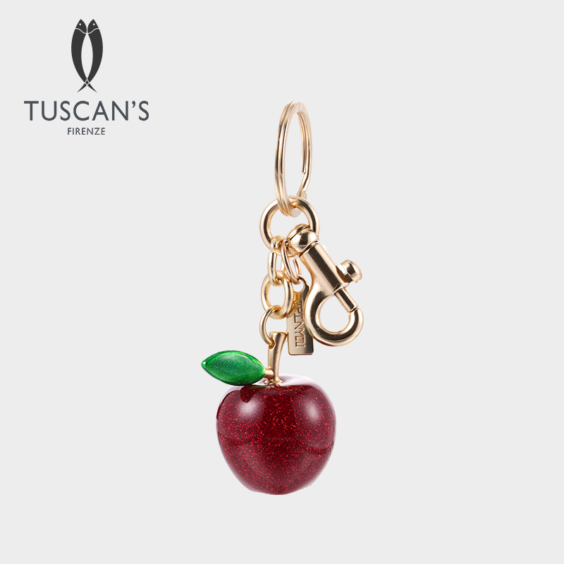 TUSCAN'S时尚百搭水果挂件钥匙扣箱包配件