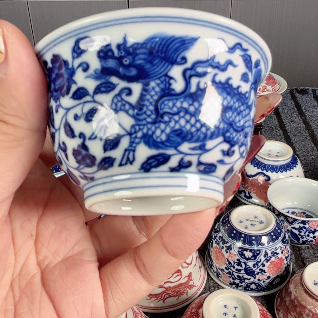 杯子景德镇毛仔柴窑主人杯