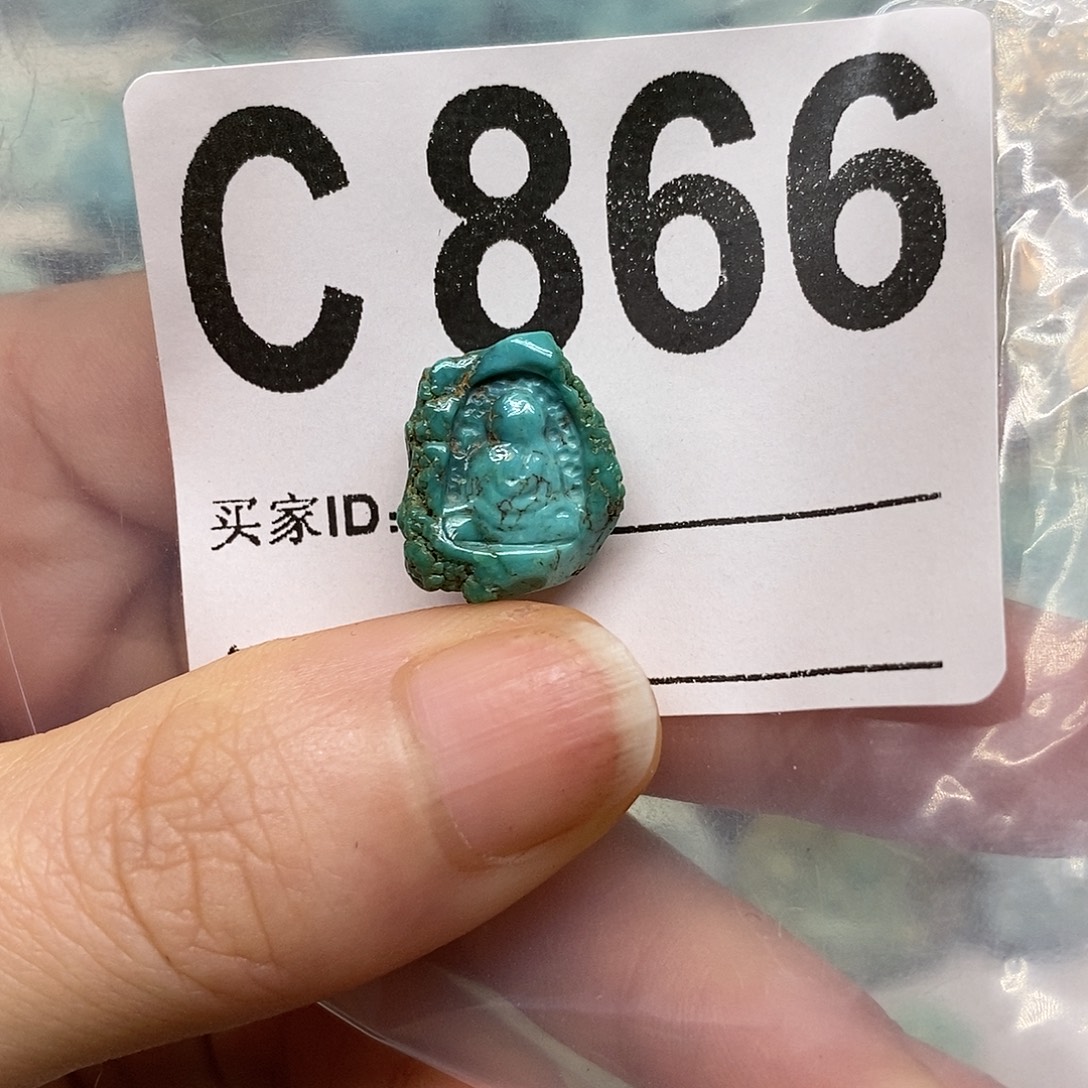 绿松石未镶嵌绿松石配饰定制