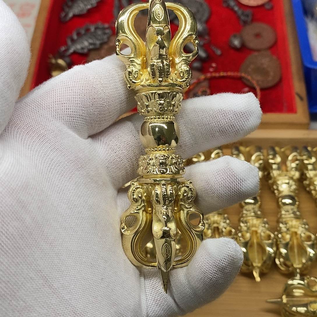 全品鲁宾12厘米黄铜金刚杵