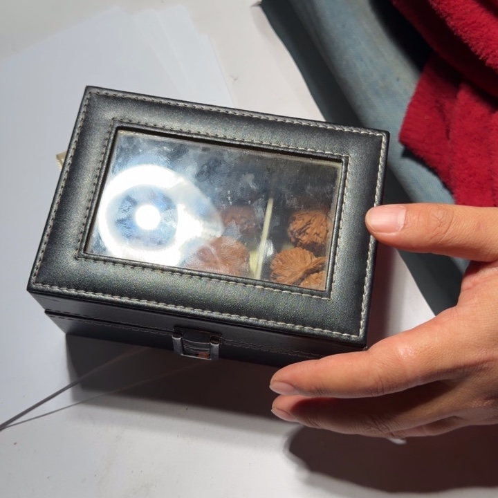 文玩核桃把件元宝三件套