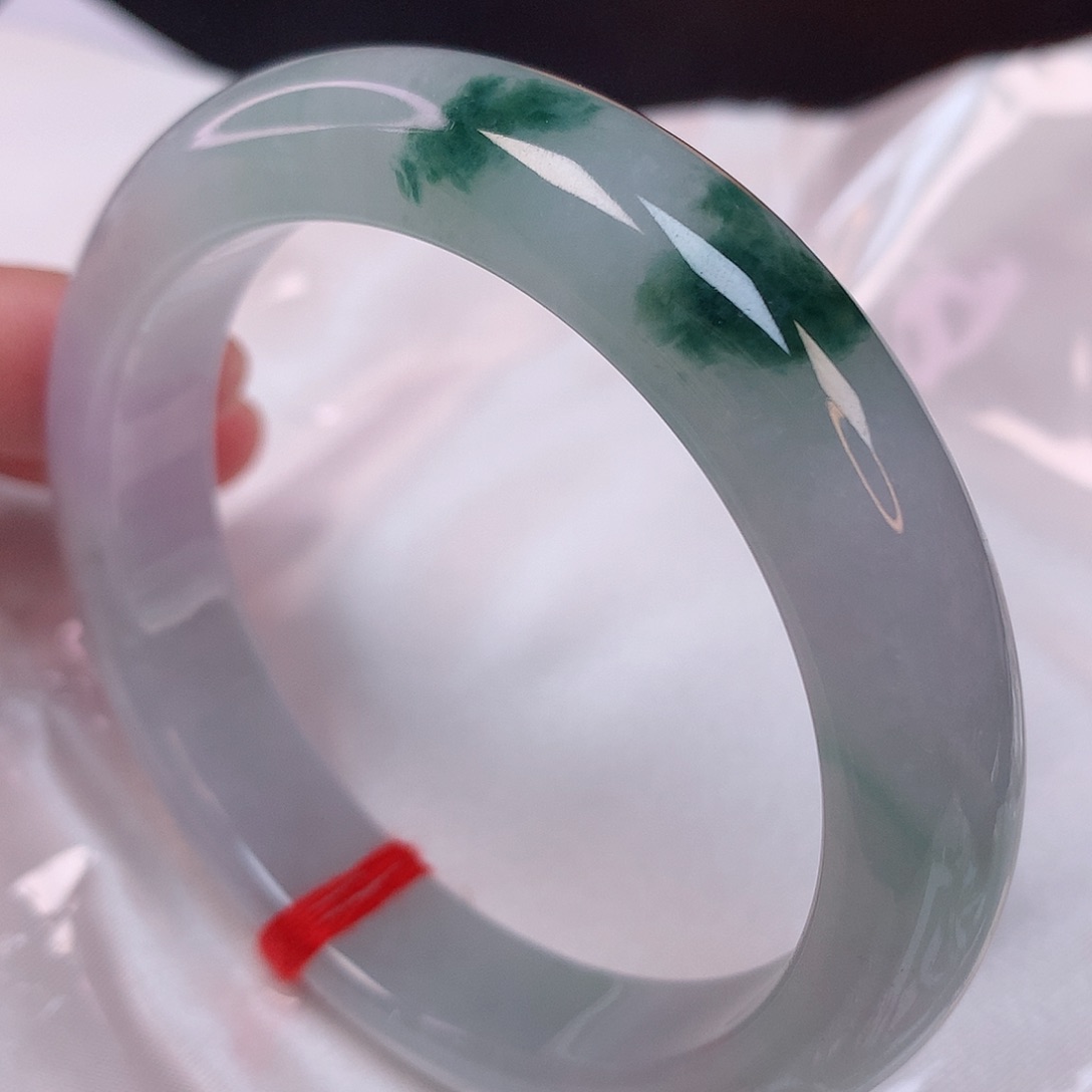 翡翠手镯未镶嵌58 翡翠手镯