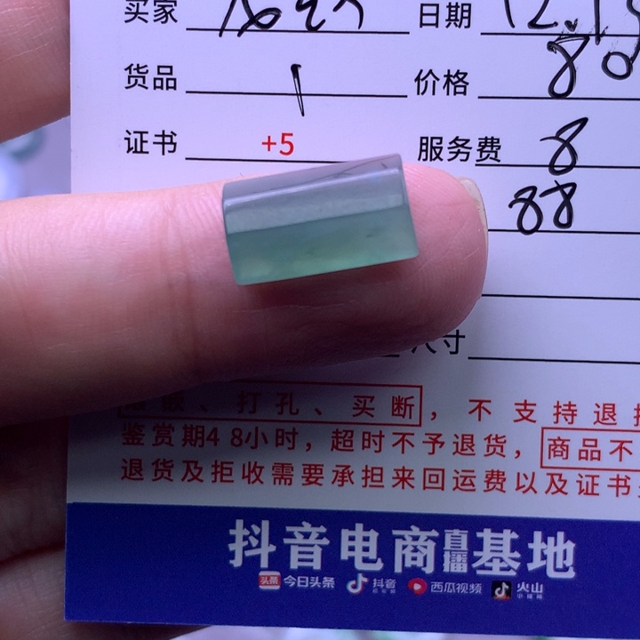 未镶嵌挂件翡翠龙*翡翠