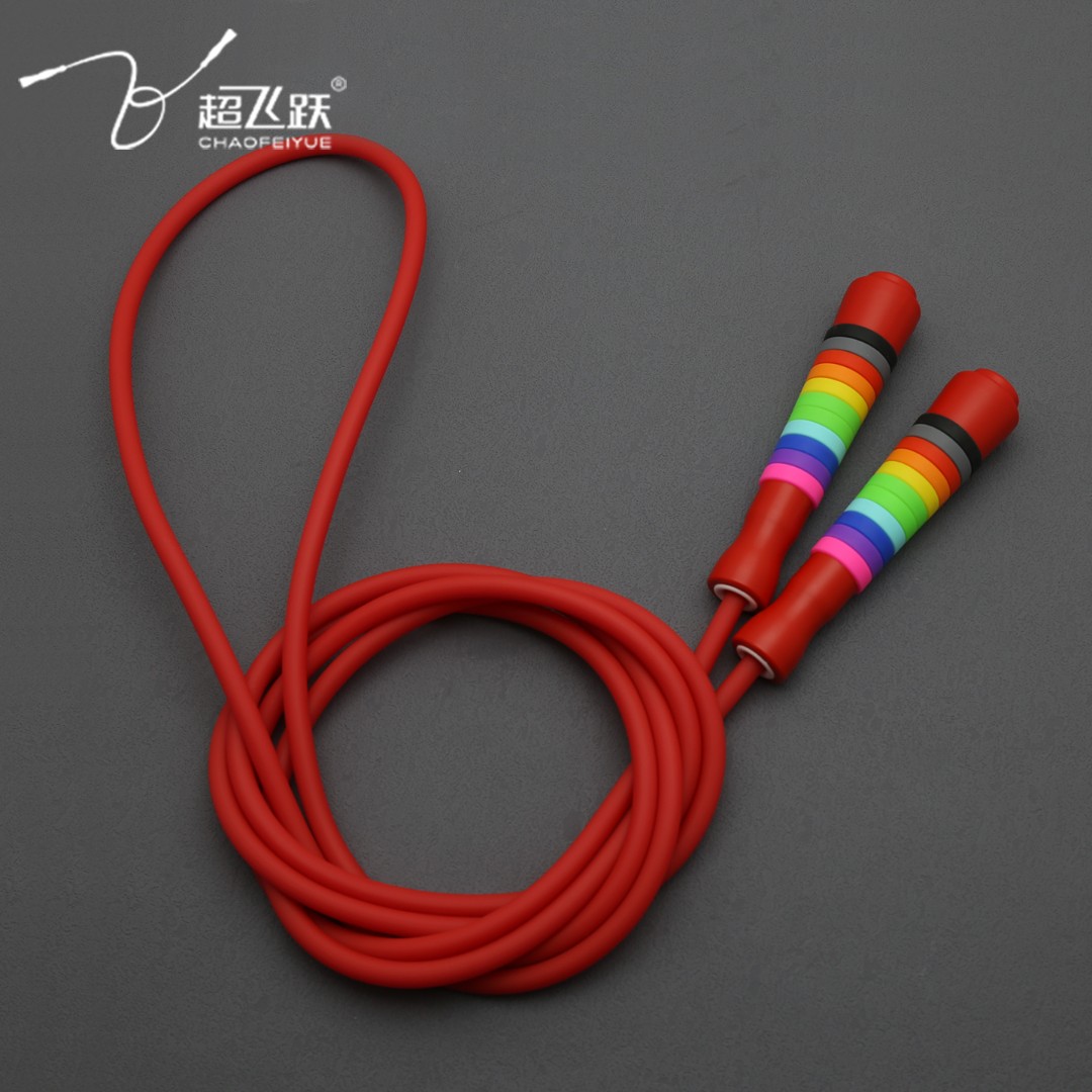 超飞跃负重320克减脂训练拳击泰拳搏击粉半斤跳绳健身减肥运动pvc