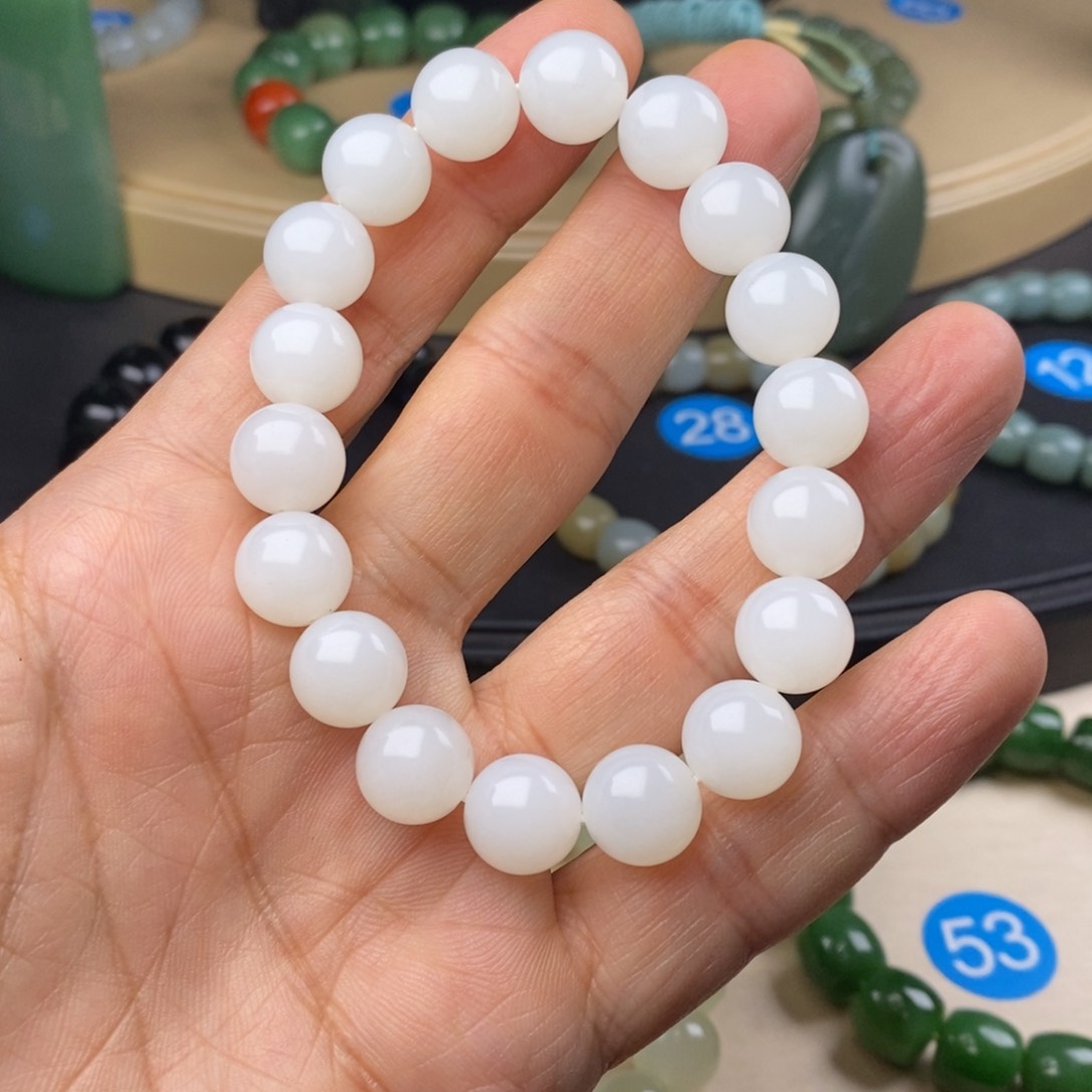 和田玉手链未镶嵌?****?