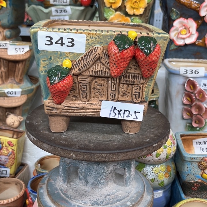 紫砂花盆粗陶材质多肉花盆