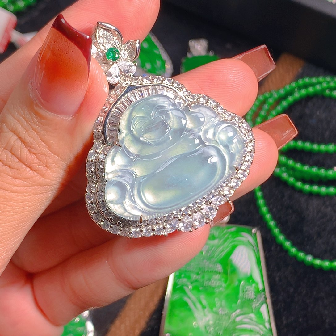 翡翠吊坠(不含链)未镶嵌