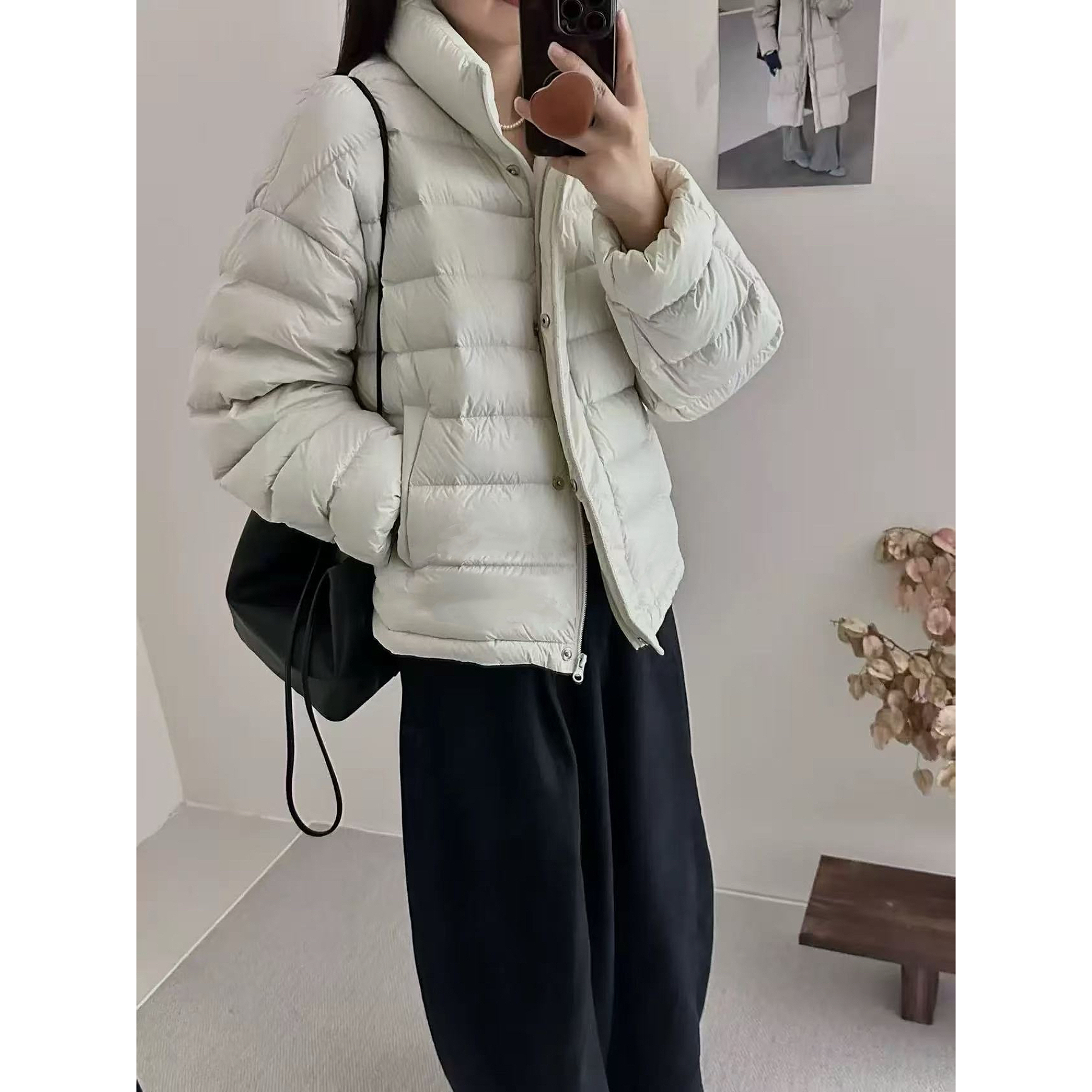 zy@81170 韩系时尚百搭休闲排骨棉服外套 （衣长58）12-12