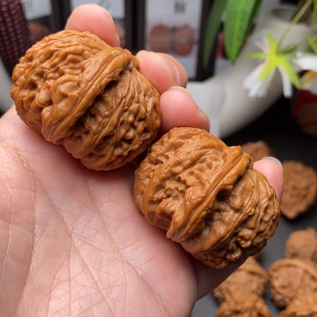 文玩核桃把件用****1白狮子45