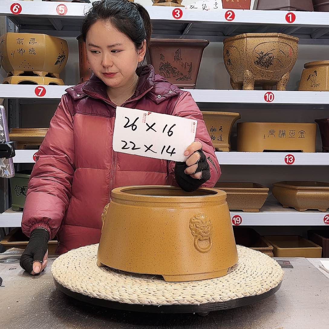 紫砂花盆紫砂花盆