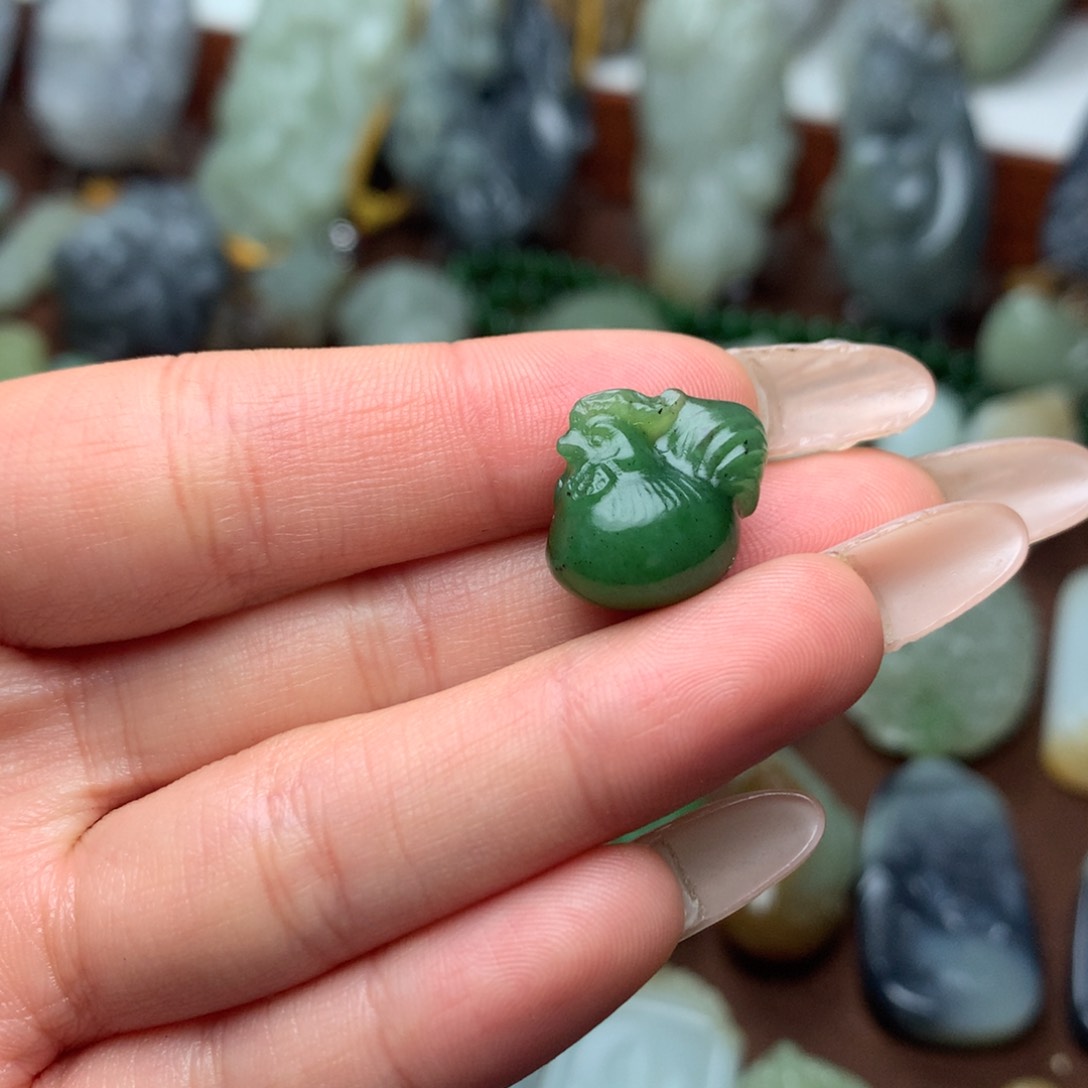 和田玉挂件未镶嵌