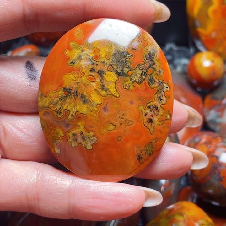 玛瑙/玉髓战国红玛瑙挂件未镶嵌枫*^