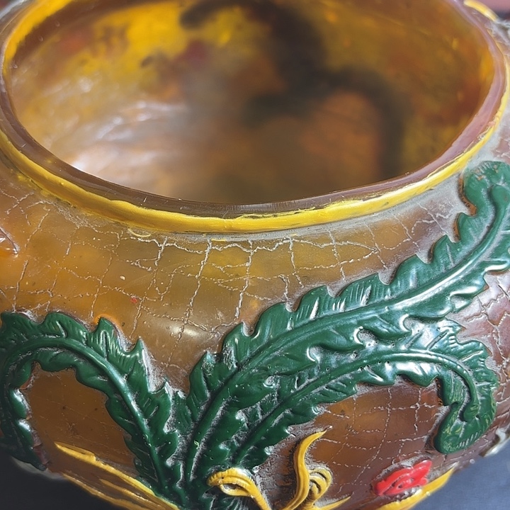 环***琳把件白玉菩提一个