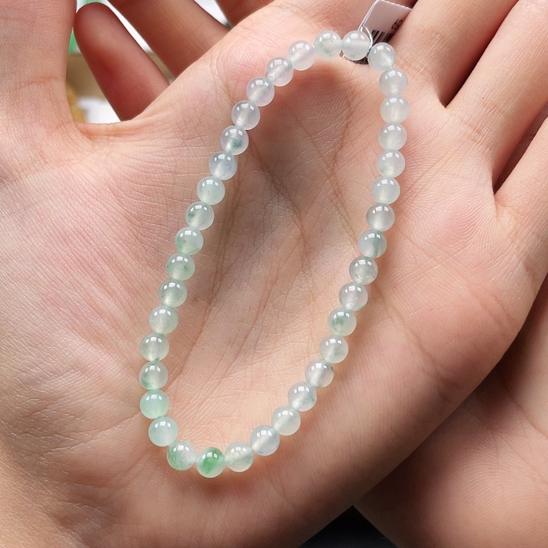 未镶嵌手串翡翠未镶嵌手链翡翠卡5