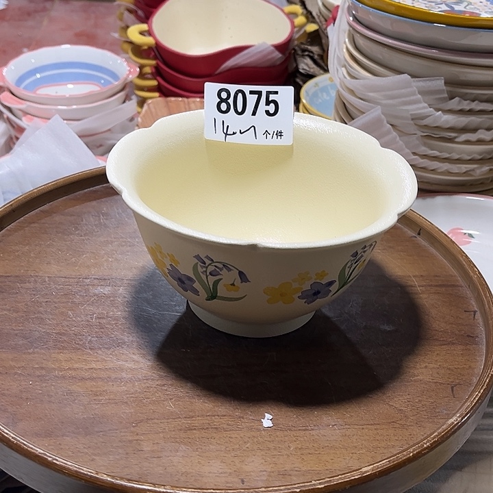 瓷微瑕外贸餐具8075