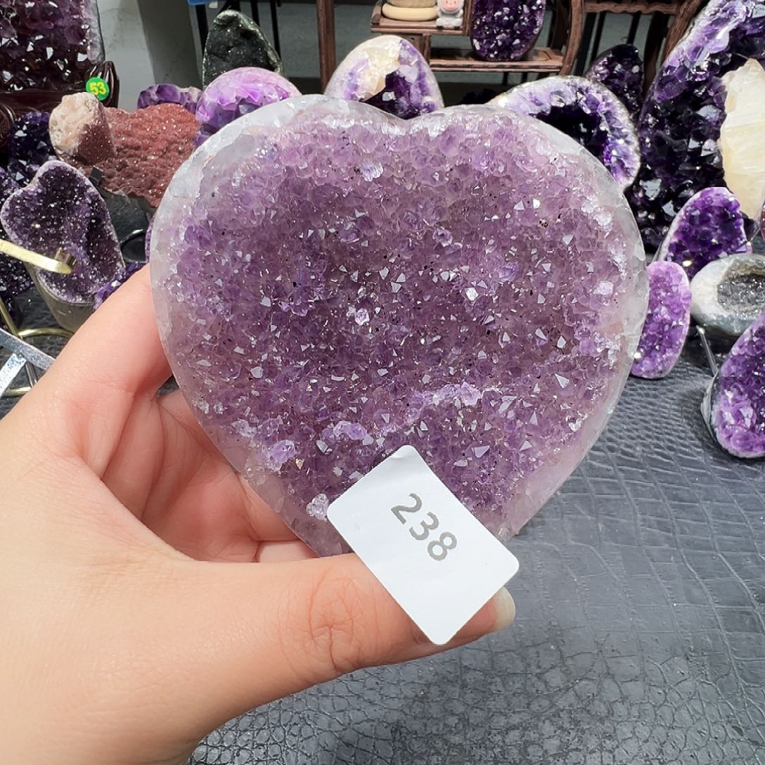 波***兰珠宝半成品紫晶未镶嵌