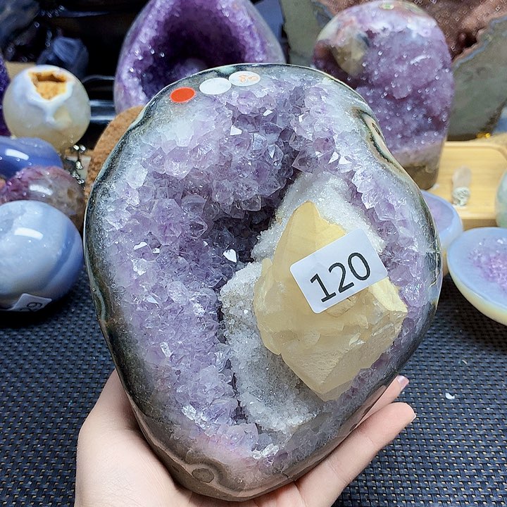 未镶嵌紫晶大型摆件（非配饰）