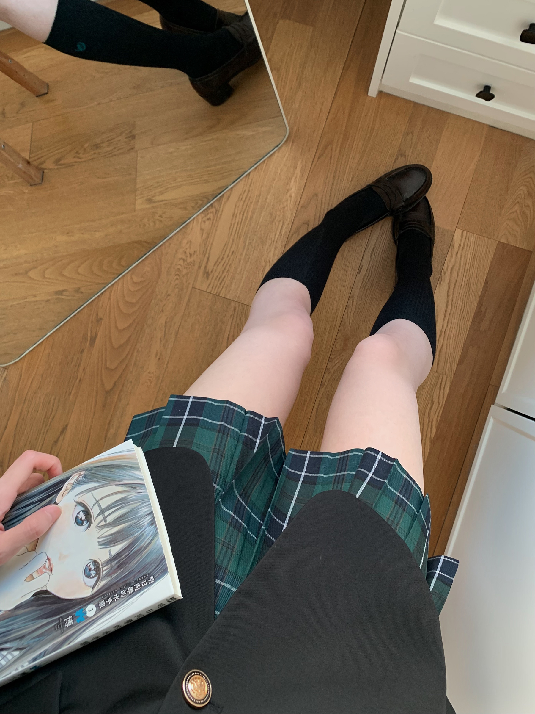 【SHE】日系学生jk制服格裙学院风显瘦百搭春夏季半身裙