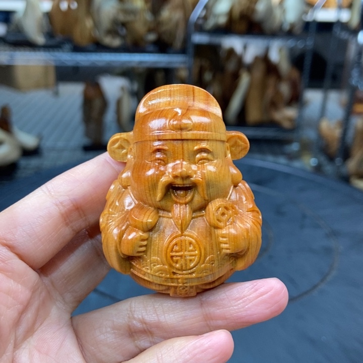 柏木（崖柏）手把件