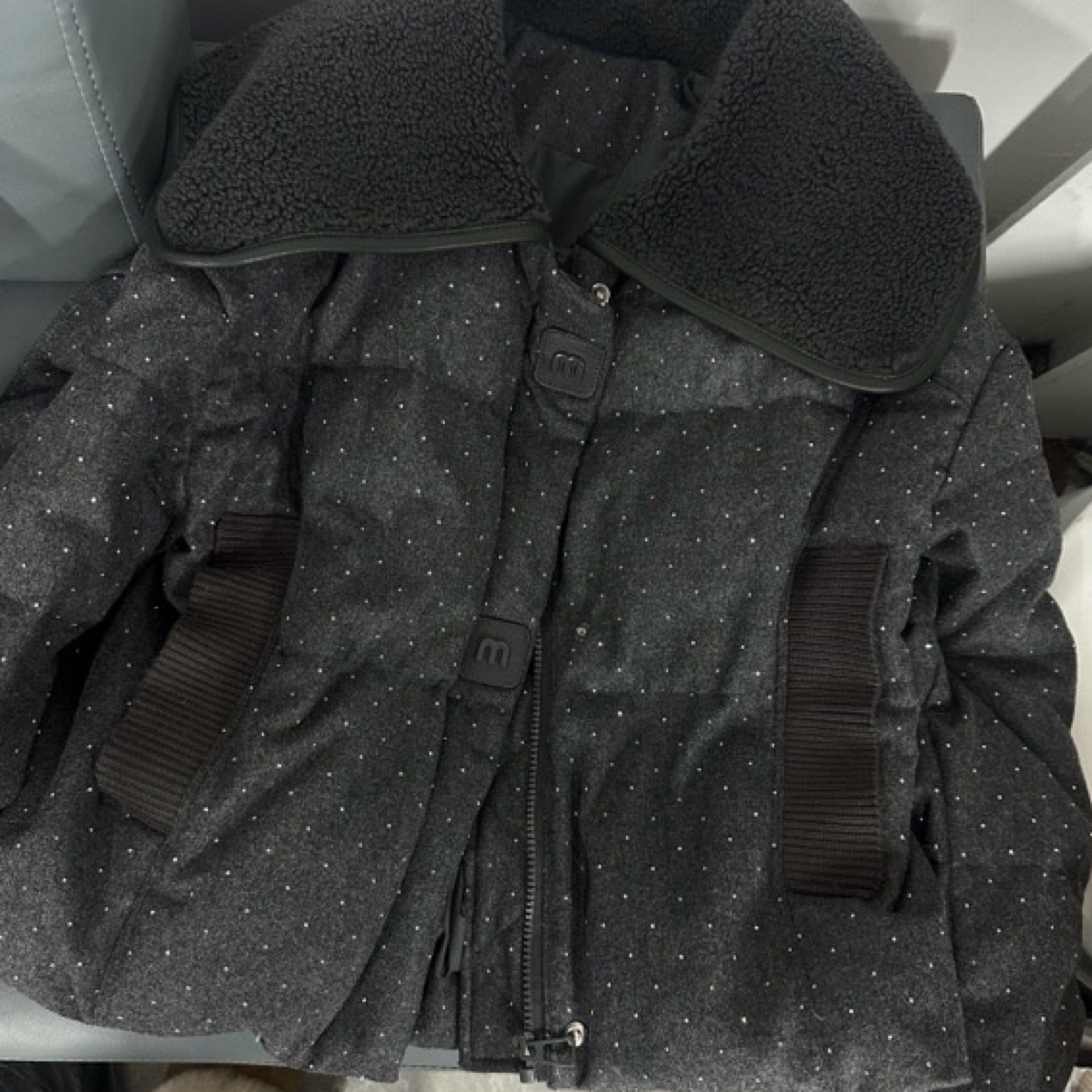 55171 羽绒服短款外套小香风洋气时尚