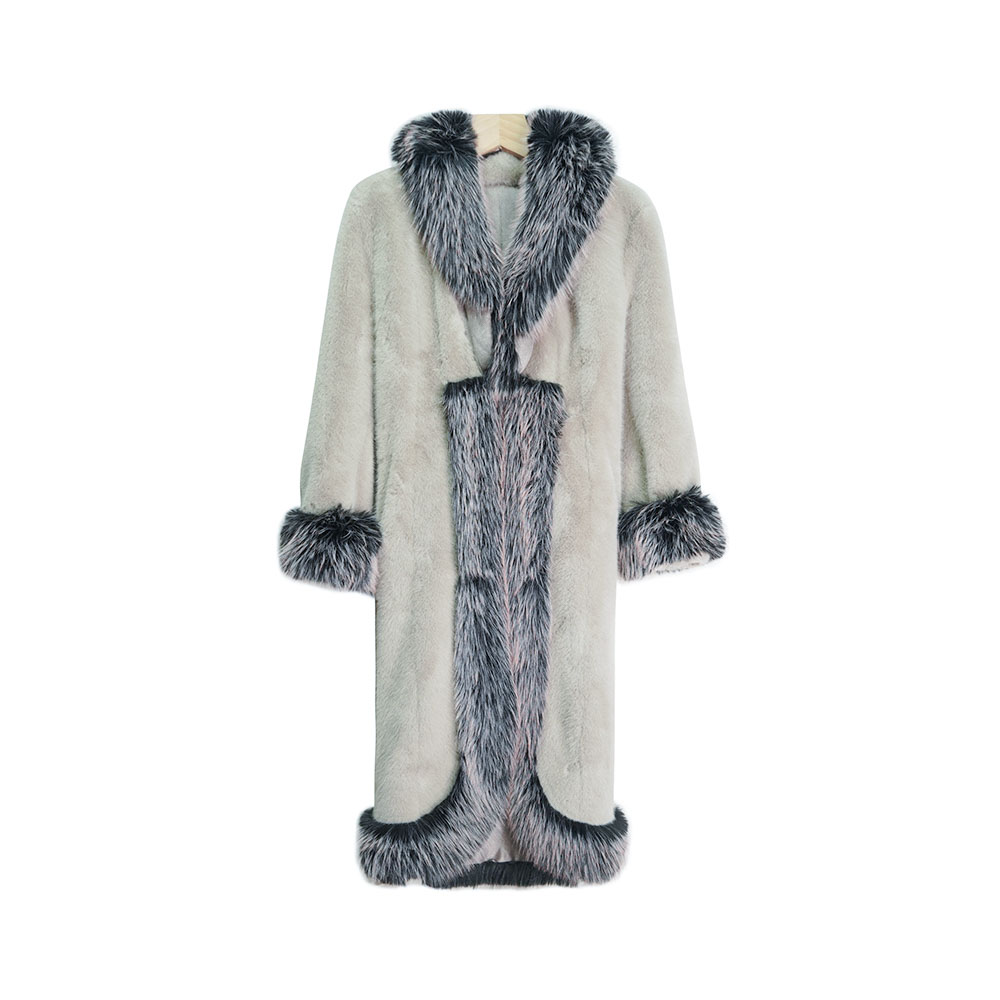 X11001高级轻奢大气V领外套（赠腰带）3D