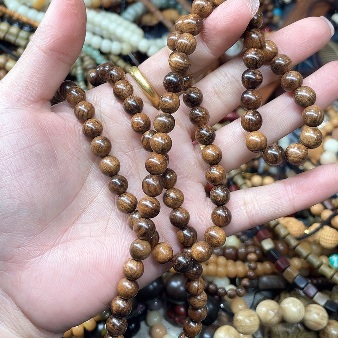 维腊木（绿檀）无事牌