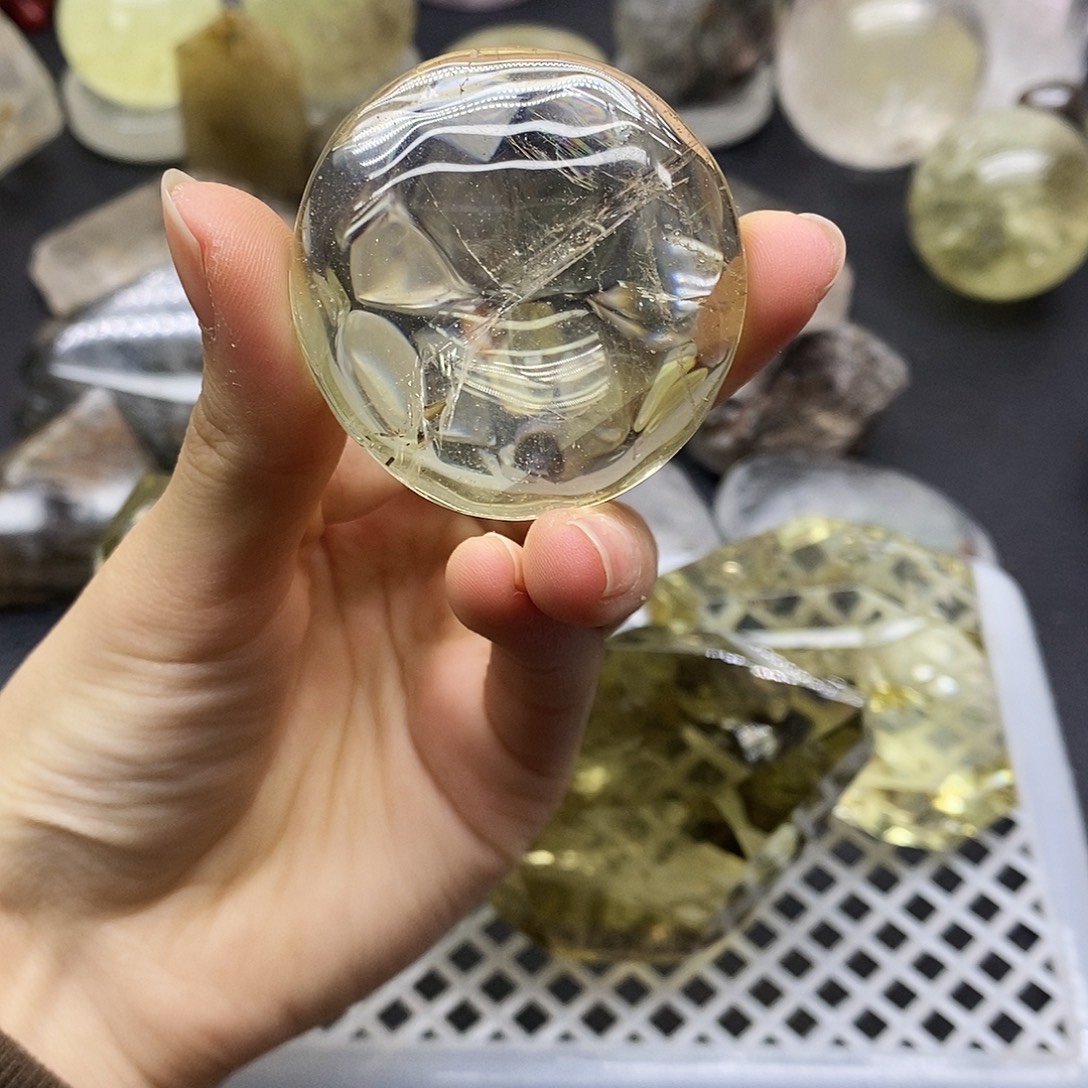 未镶嵌珠宝半成品水晶 24水晶石