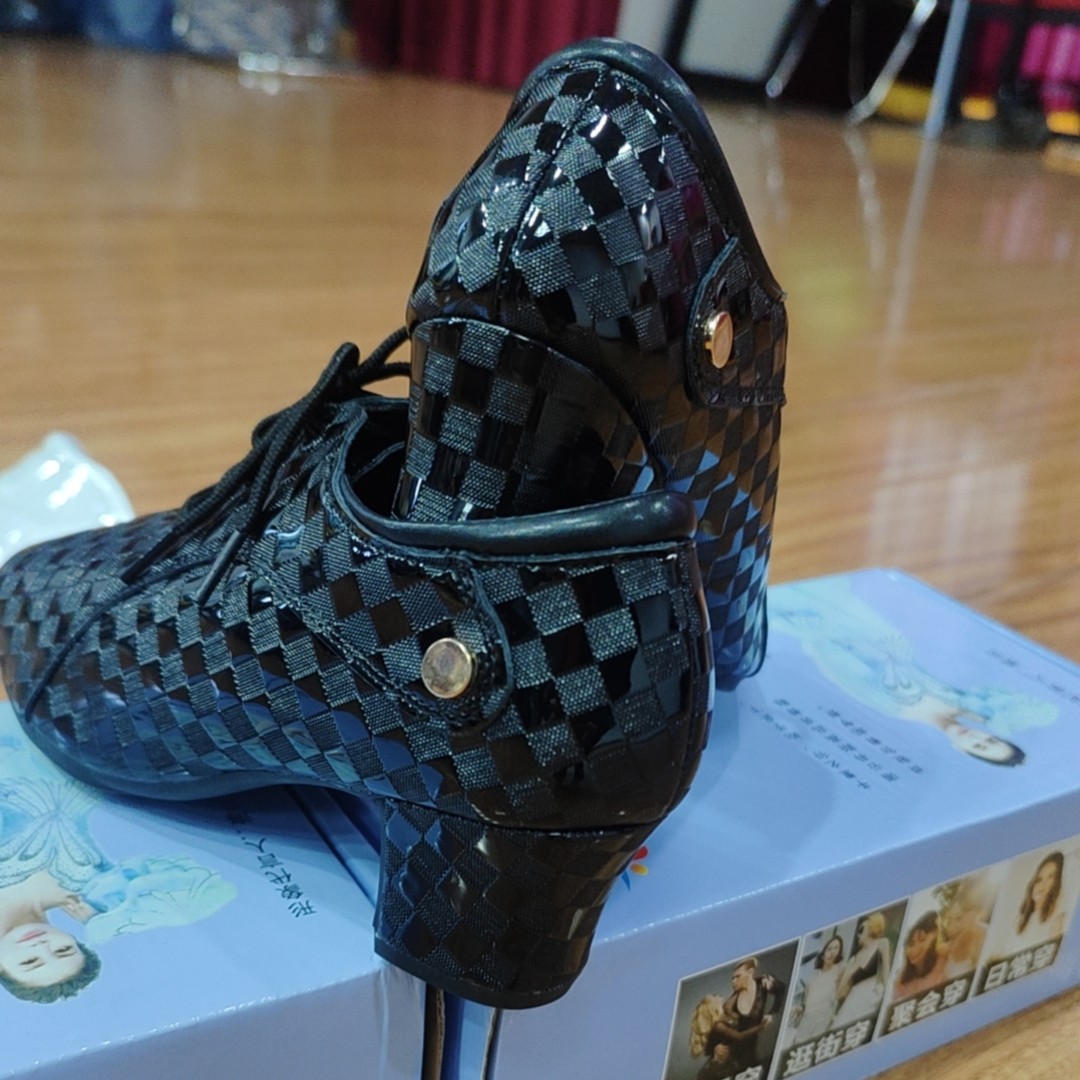 海云丹斯①K118 情侣款摩登交谊舞室外女士舞鞋