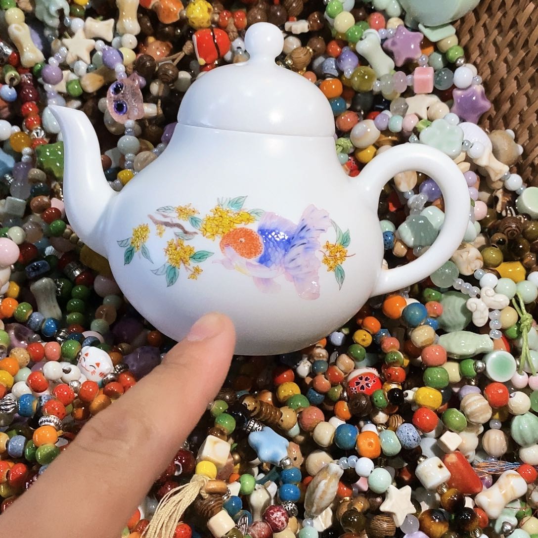盖碗景德镇青花瓷器瓷器
