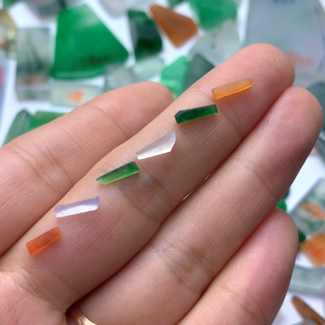 定制翡翠未镶嵌天然缅甸翡翠吊坠挂件