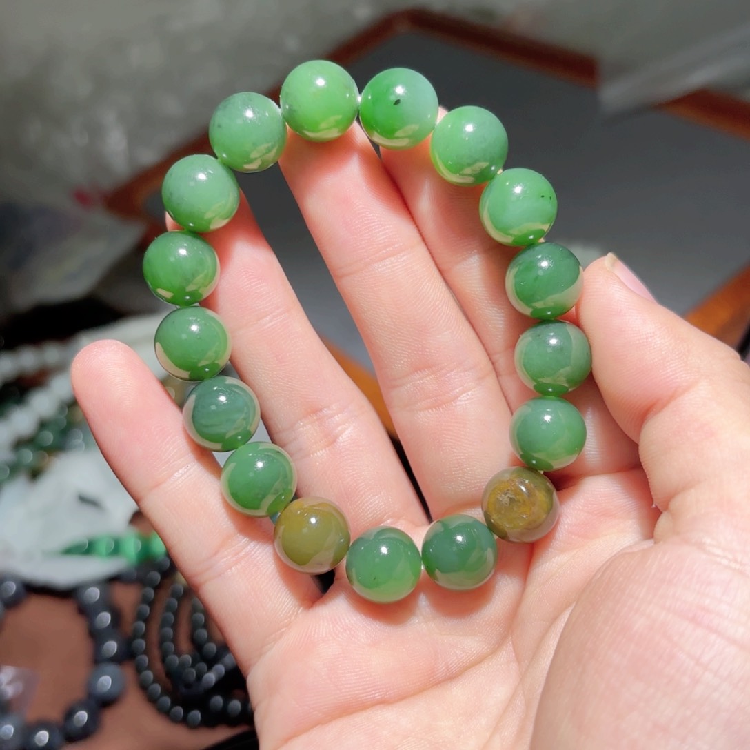 和田玉手链未镶嵌