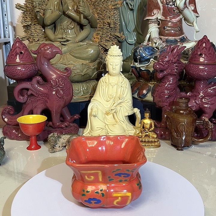 瓷片摆件摆件摆件