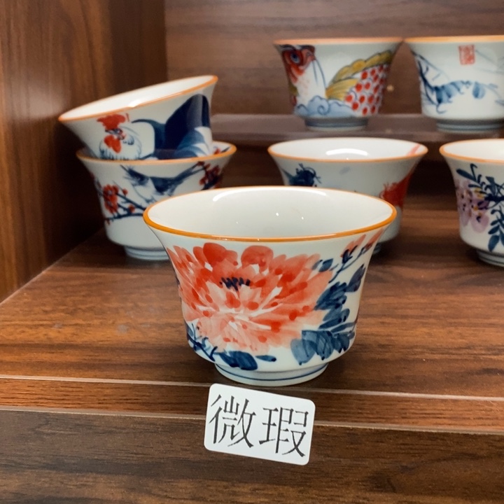 釉下老陶泥手工绘制