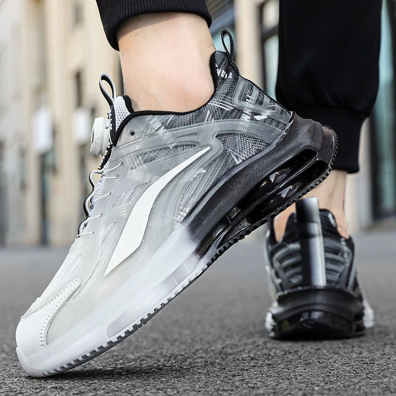 四季潮流百搭休闲运动鞋黑白XZ09