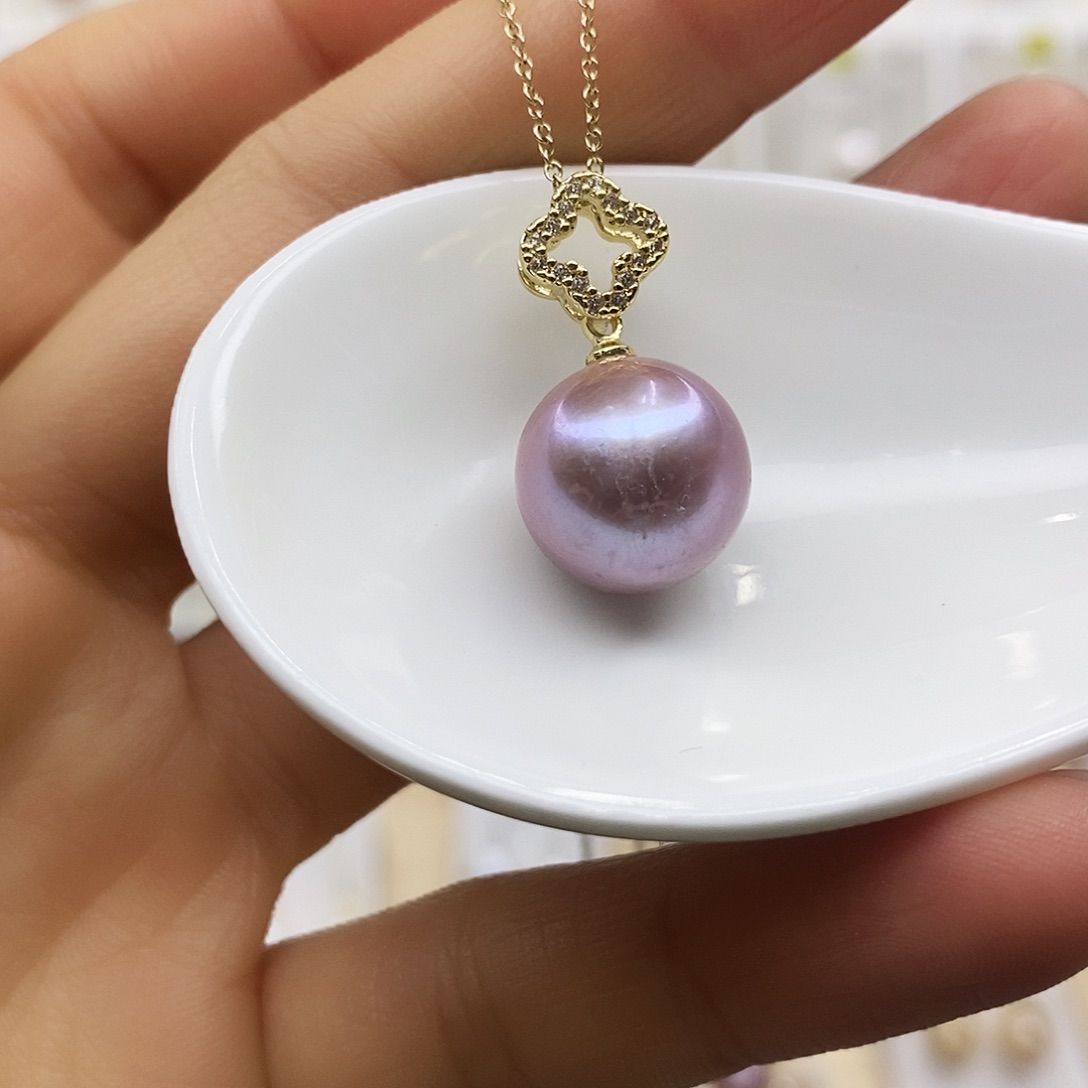 淡水珍珠颈饰合金