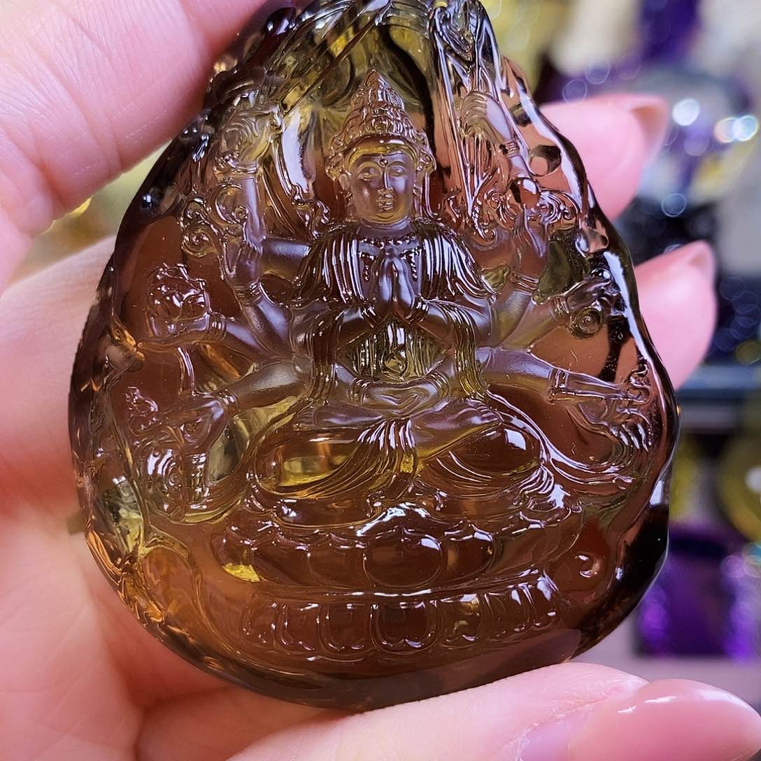 水晶天然水晶吊坠漂亮未镶嵌用****0