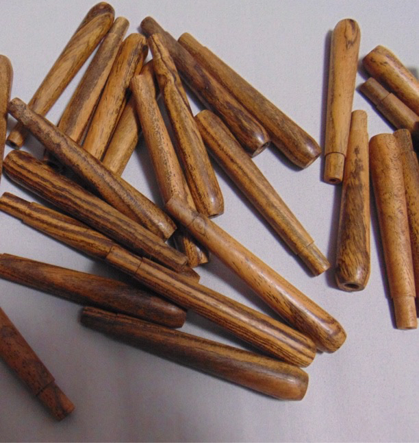 檀木手柄配304套管 带八字环360℃旋转 配件（胶水自备）